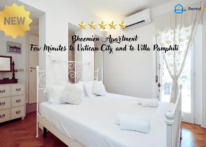 Roma Bohemien Flat - Villa Pamphili Vatican